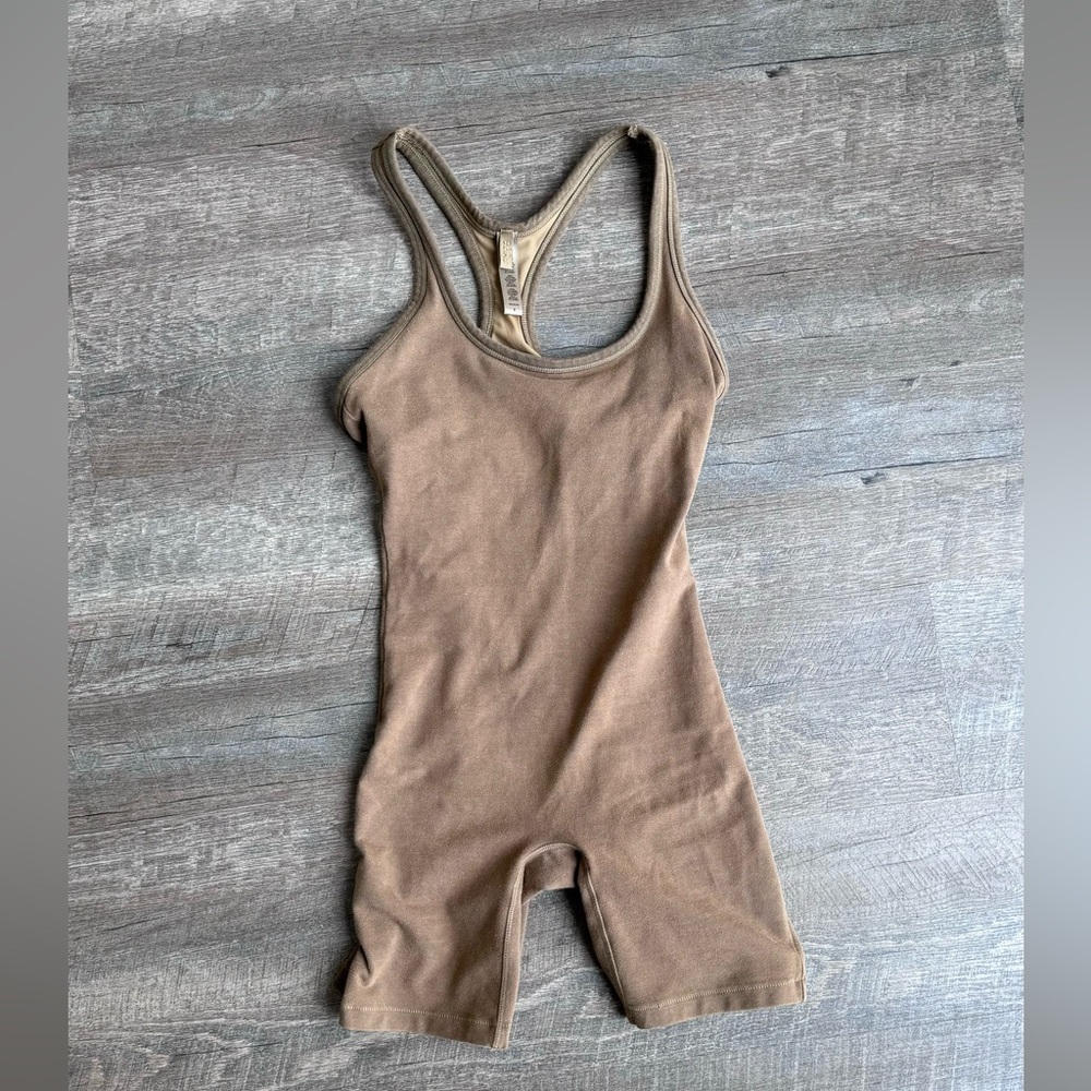 Skims khaki onesie